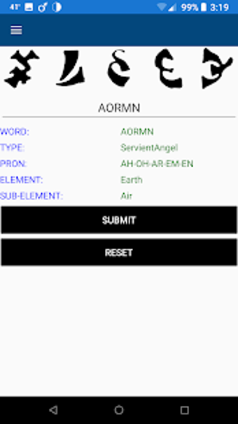 Imagen 1 para Enochian Alphabet Trainer