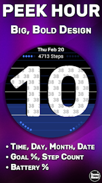 Imagen 0 para SHL Peek Hour Watch Face