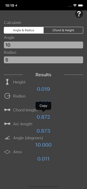Image 1 for Circular Segment Calculat…