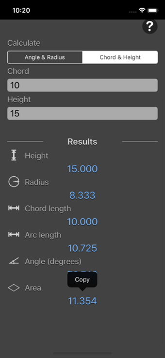 Image 3 for Circular Segment Calculat…