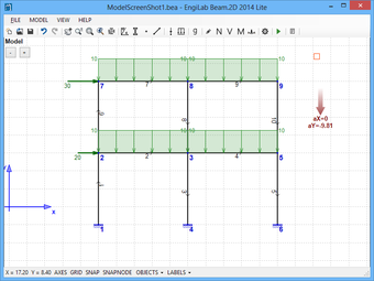 Imagen 1 para EngiLab Beam.2D 2014 Lite