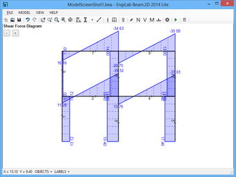 Imagen 4 para EngiLab Beam.2D 2014 Lite