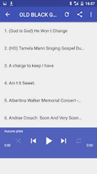 Imagen 0 para Old Black Gospel Music