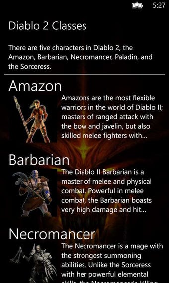 Imagen 0 para Diablo 2 Classes for Wind…