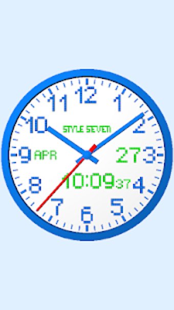 Image 0 for 3D Analog Clock Live Wall…