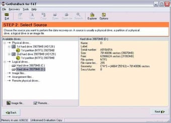 Image 0 for GetDataBack