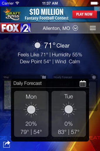 Image 0 for Fox 2 St Louis Weather