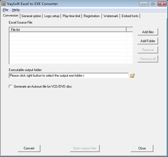 Image 0 for VaySoft Excel to EXE Conv…