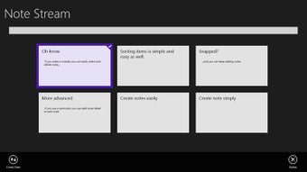 Image 0 for Note Stream for Windows 8
