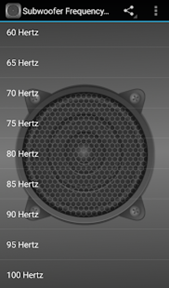 Image 0 for Subwoofer Frequency Test