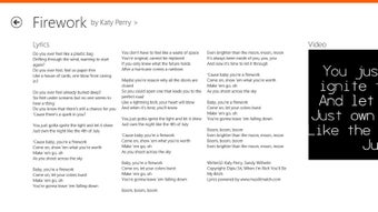 Image 1 for Lyrics for Windows 8