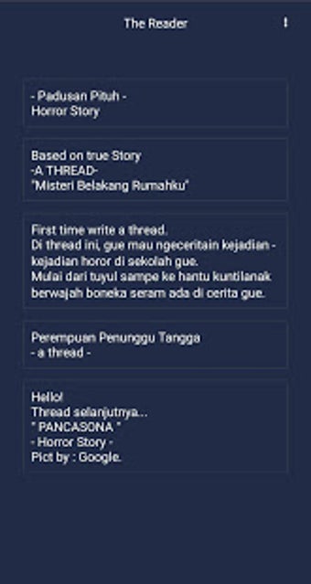 Image 1 for The Reader - Twitter Thre…
