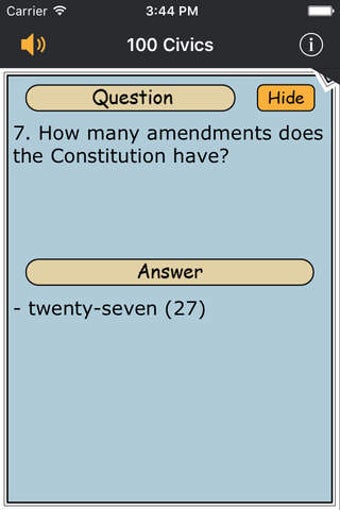 Image 0 for 100 Civics - USA Naturali…