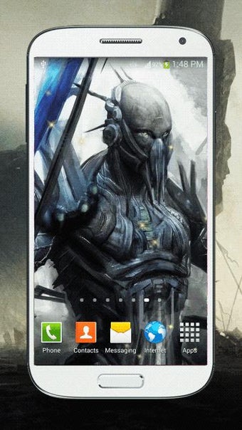 Imagen 2 para Warrior Live Wallpaper HD