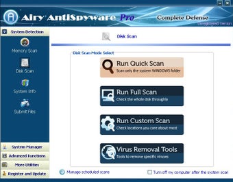 Image 0 for Airy AntiSpyware Pro