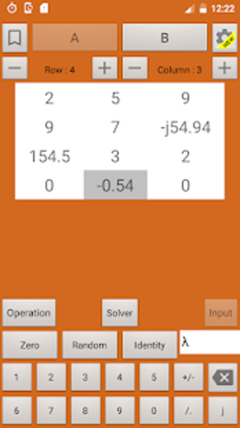 Imagen 1 para Matrix Calculator - Gauss…
