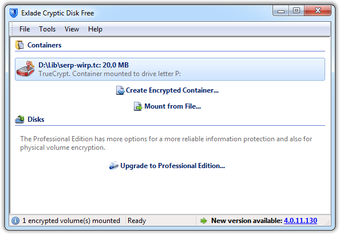 Imagen 1 para Cryptic Disk Free