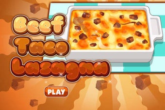 Image 0 for Beef taco lasagna cooking…