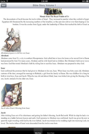 Image 0 for iBible Story Volume 1 Cam…