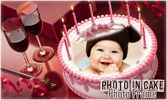 Image 2 for Birthday Cake photo frame