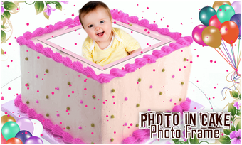 Image 0 for Birthday Cake photo frame