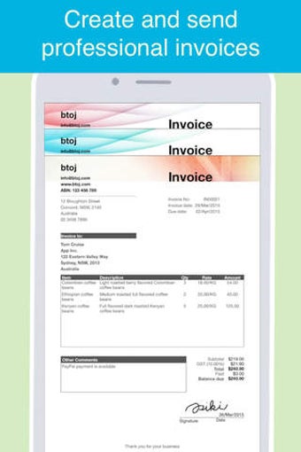 Image 0 for invoice maker pro - Creat…
