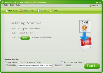 Imagen 0 para Amacsoft CHM to PDF Conve…