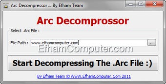 Image 0 for Arc decompressor