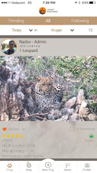 Image 1 for Latest Kruger Sightings