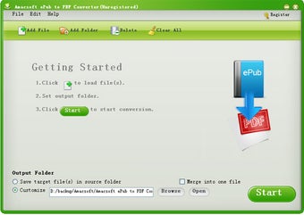 Image 0 for Amacsoft ePub to PDF Conv…