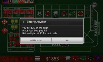 Imagen 2 para Craps Trainer Pro