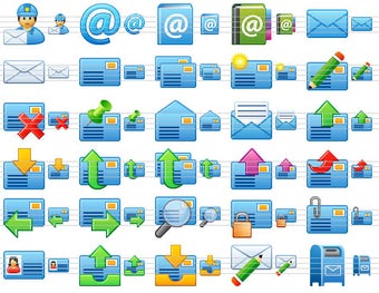 Imagen 0 para Small Email Icons