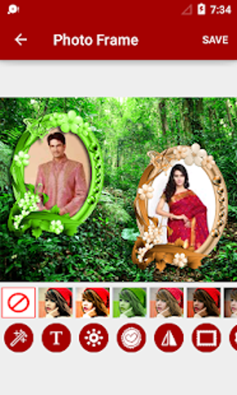 Imagen 1 para Jungle Dual Photo Frames