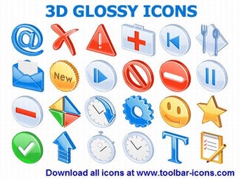 Imagen 0 para 3D Glossy Icons