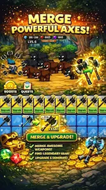 Imagen 0 para Axe Adventure: Merge RPG