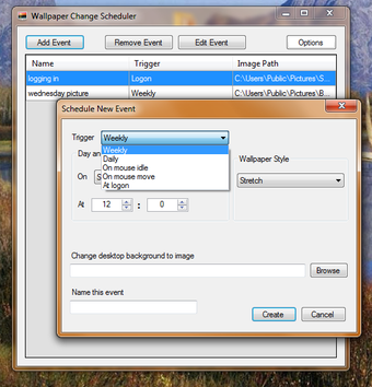 Image 0 for Wallpaper Change Schedule…