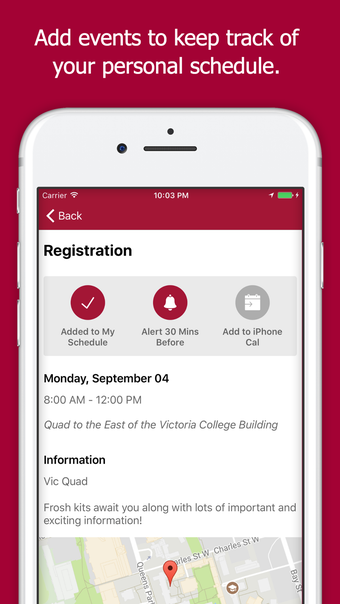 Image 3 for Victoria College App