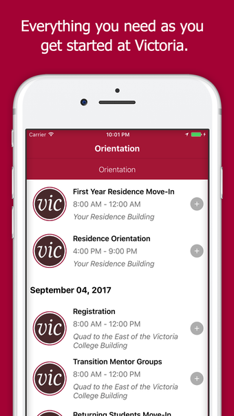 Image 2 for Victoria College App