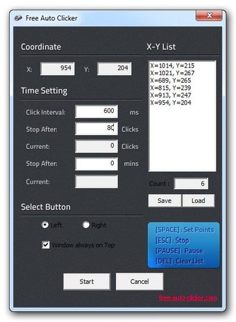 Image 0 for Free Auto Clicker