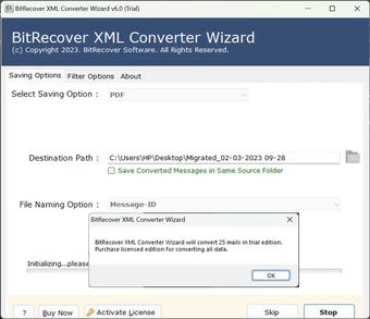 Imagen 0 para BitRecover XML Converter …