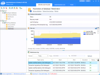 Imagen 0 para Quick Maintenance and Bac…