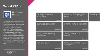 Imagen 0 para Word 2013 Training for Wi…