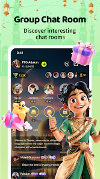 Image 0 for Mina-Voice Group Chat Roo…