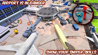 Imagen 1 para Stickman Sniper Shooter: …