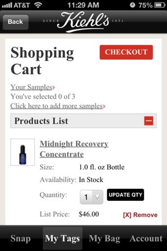 Image 0 for Kiehl's Snap & Shop