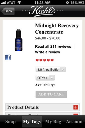 Image 2 for Kiehl's Snap & Shop