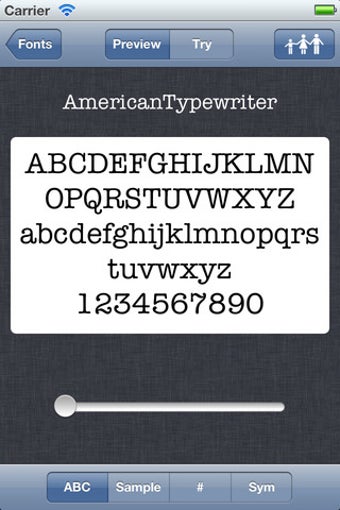Image 0 for View Font (Font preview t…