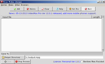 Image 0 for Free Video Joiner