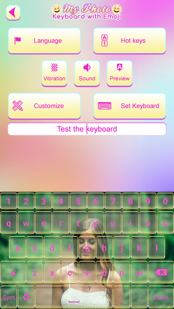 Imagen 0 para My Photo Keyboard with Em…