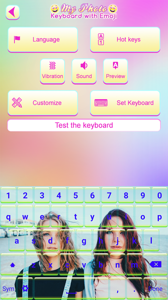 Imagen 2 para My Photo Keyboard with Em…